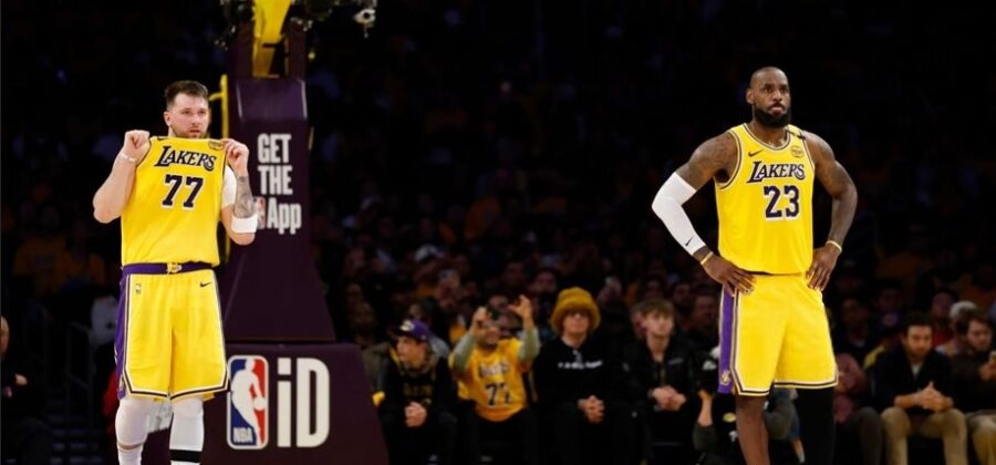 LeBron James, double-double Luky Doncice vedou Lakers k vítězství nad Minnesotou