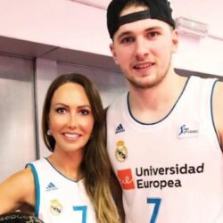 Matka Luky Doncic sdílí dojemnou fotku svého syna v tričku Los Angeles